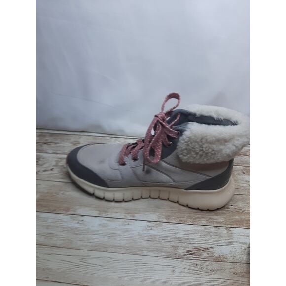 Cole Haan Womens Size 8B Zerogrand Flex Water Resistant Boot Gray W22568 - Picture 4 of 10